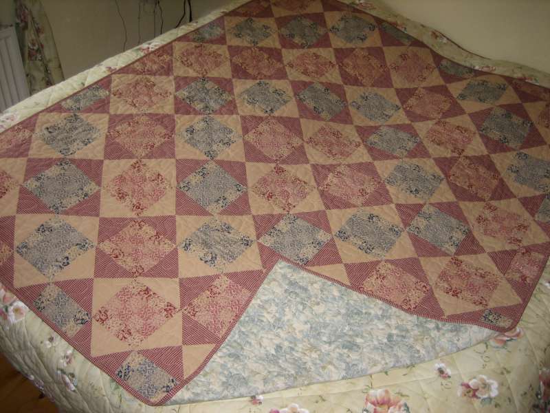 Patchwork tæppe